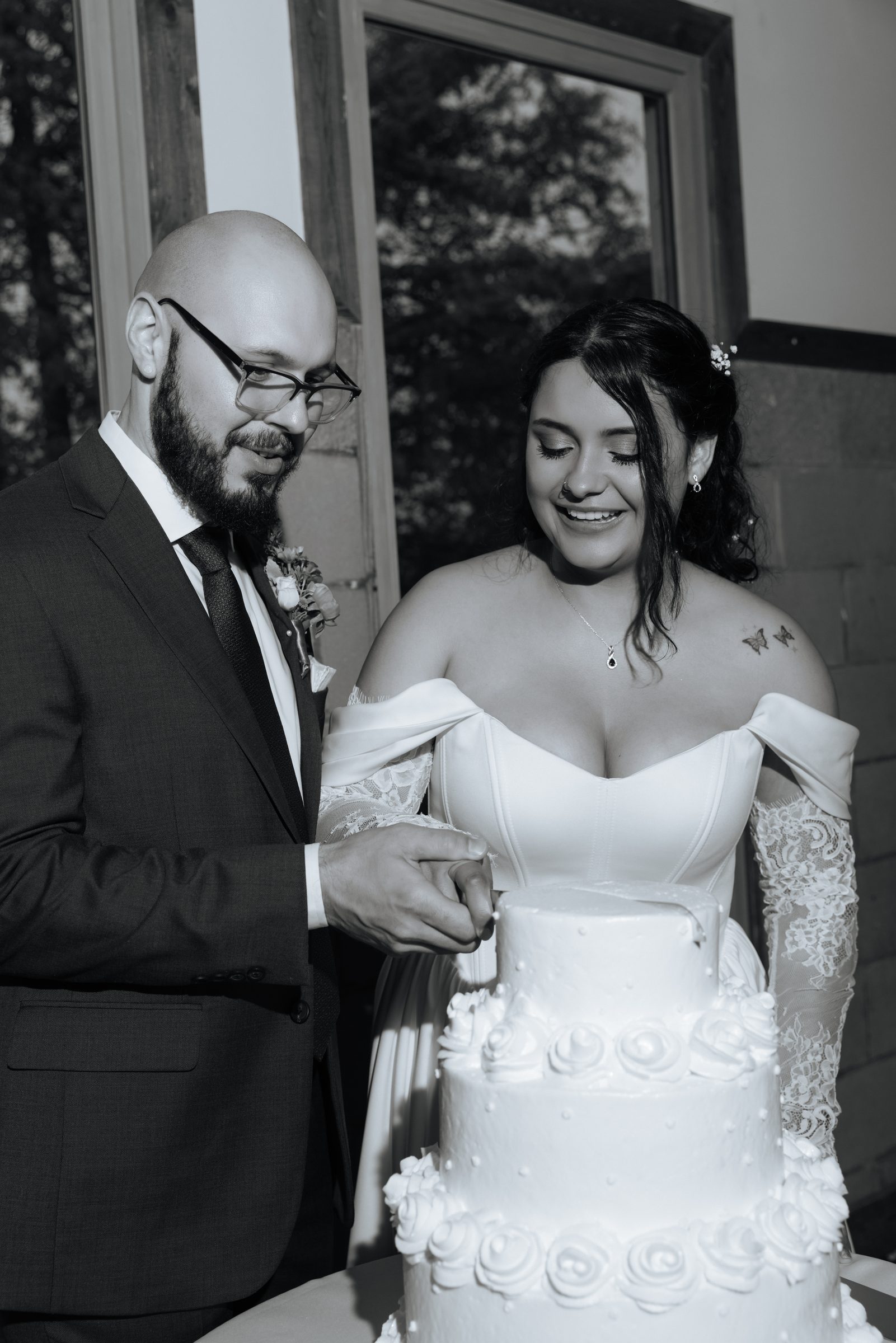 Kelly & Kevin wedding photography, Charlotte NC